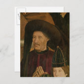 Henry das Navigatordetail vom Polyptych Postkarte (Vorne/Hinten)