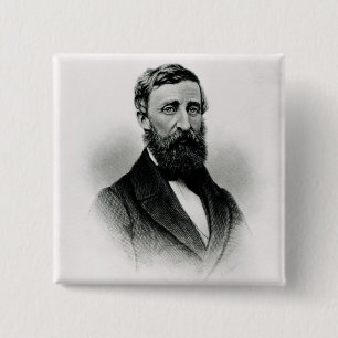 Henry David Thoreau Button