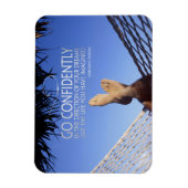 Henry David Thoreau Inspiration Vertrauen Magnet (Vertikal)