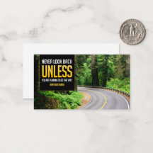 Henry David Thoreau Inspiration Zitat "Zurück"