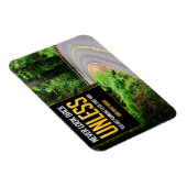 Henry David Thoreau Inspirational Zitat Back Flexi Magnet (Rechte Seite)