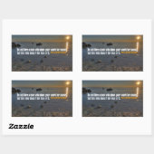 Henry David Thoreau Inspirational Zitat "Work" Rechteckiger Aufkleber (Blatt)