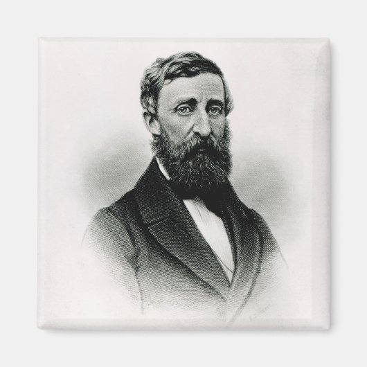Henry David Thoreau Magnet (Vorne)