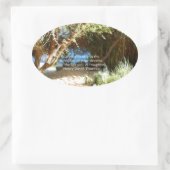 Henry David Thoreau Motivierend Dream Quotation Ovaler Aufkleber (Tasche)