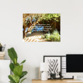 Henry David Thoreau Motivierend Dream Quotation Poster (Heimbüro)