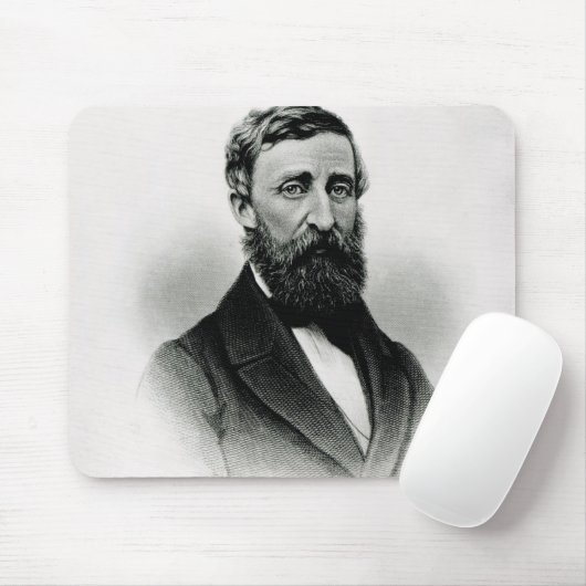 Henry David Thoreau Mousepad (Mit Mouse)