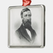 Henry David Thoreau Ornament Aus Metall (Links)