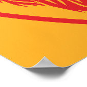 Henry David Thoreau Portrait Poster (Ecke)