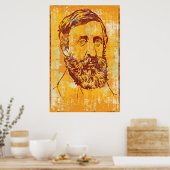 Henry David Thoreau Poster (Küche)