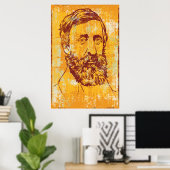 Henry David Thoreau Poster (Heimbüro)