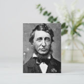 Henry David Thoreau Postkarte (Stehend Vorderseite)
