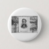 Henry David Thoreau Quote Button (Vorderseite)