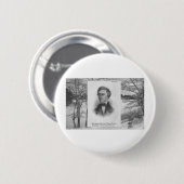 Henry David Thoreau Quote Button (Vorne & Hinten)