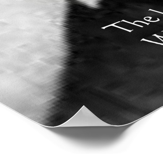 Henry David Thoreau Quote Poster (Ecke)