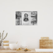 Henry David Thoreau Quote Poster (Küche)