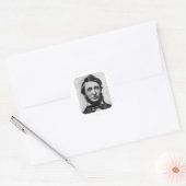 Henry David Thoreau Quote Runder Aufkleber (Umschlag)