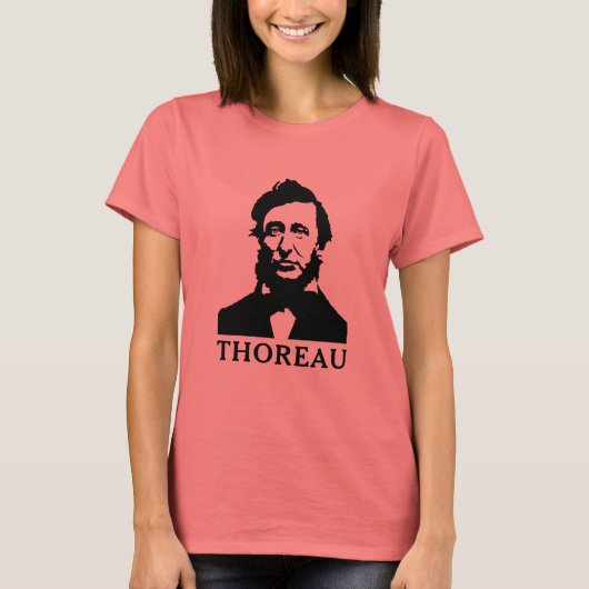 Henry David Thoreau T-Shirt (Vorderseite)