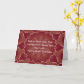 Henry David Thoreau Wisdom Quotation Sprichwort Karte (Gelbe Blume)