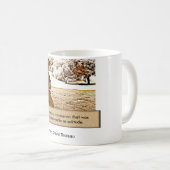 Henry David Thoreau - Zitat Kaffeetasse (VorderseiteRechts)