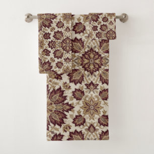 Henry Dearle Persisches Blumenmuster Blumenmuster Badhandtuch Set