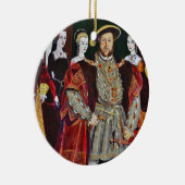 Henry die achten und seine sechs Ehefrauen Keramik Ornament (Rechts)