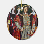 Henry die achten und seine sechs Ehefrauen Keramik Ornament (Links)