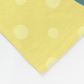 Henry die Eule Fleecedecke (Ecke)