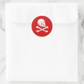 Henry Every Aufkleber (rot) (Tasche)