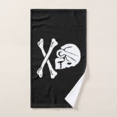 Henry Every Flag Pirate Flag Badhandtuch Set (Handtuch)