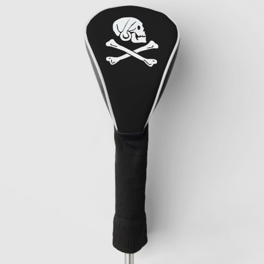 Henry Every Flag Pirate Flag Golf Headcover (Vorderseite)