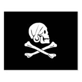Henry Every Flag Pirate Flag Gummistempel (Prägung)