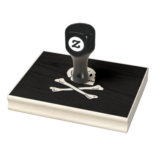 Henry Every Flag Pirate Flag Gummistempel (Stempel)