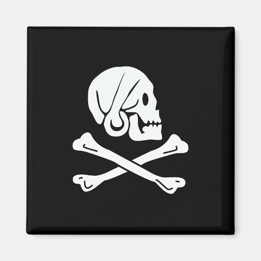 Henry Every Flag Pirate Flag Magnet (Vorne)