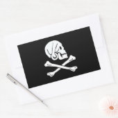 Henry Every Flag Pirate Flag Rechteckiger Aufkleber (Umschlag)