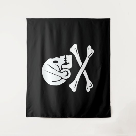 Henry Every Flag Pirate Flag Wandteppich (Vorderseite)