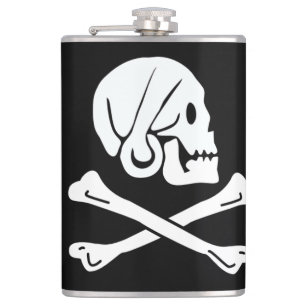 Henry Every Flaggen Piratenflagge Flachmann
