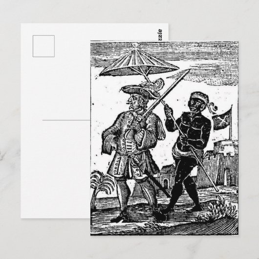 Henry Every Postkarte (Vorne/Hinten)