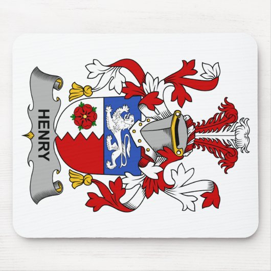 Henry-Familienwappen Mousepad (Vorne)