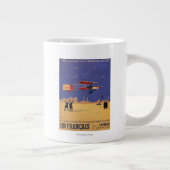 Henry Farman fliegt auf Issy-les-Moulineaux Jumbo-Tasse (Rechts)