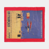 Henry Farman fliegt bei Issy-les-Moulineaux Fleecedecke (Vorderseite (Horizontal))