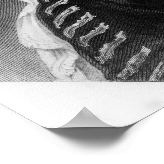 Henry Fielding graviert von Samuel Freeman Poster (Ecke)