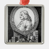 Henry Fielding im Alter von achtundvierzig Ornament Aus Metall (Vorne)