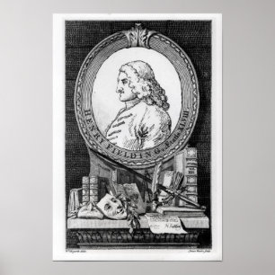 Henry Fielding im Alter von achtundvierzig Poster