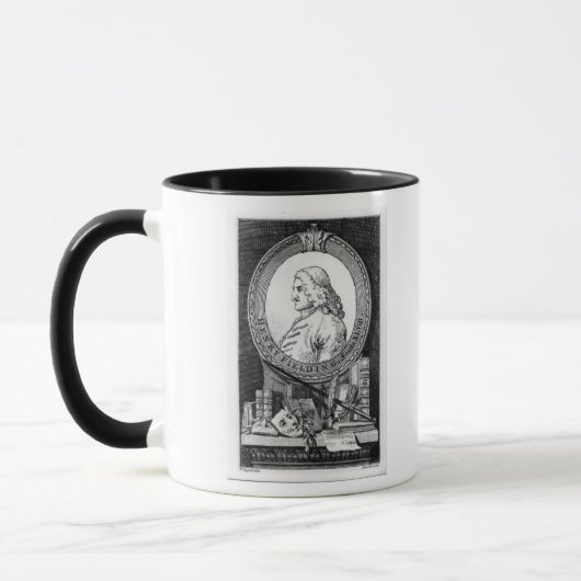 Henry Fielding im Alter von achtundvierzig Tasse (Links)