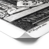 Henry Fielding im Zeitalter der achtundvierzig Poster (Ecke)