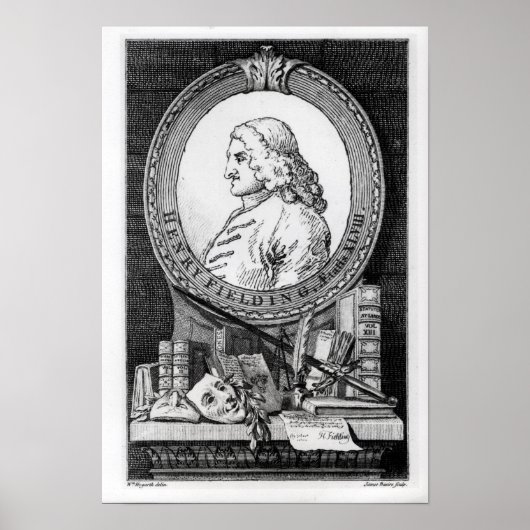 Henry Fielding im Zeitalter der achtundvierzig Poster (Vorne)