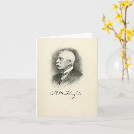 Henry Flagler Karte (Gelbe Blume)