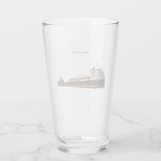 Henry Ford II Glas (Rückseite)