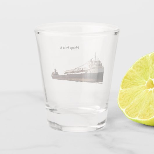 Henry Ford II Schnapsglas (Rückseite)