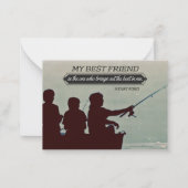 Henry Ford Inspiration Zitat "Bester Freund" Mitteilungskarte (Vorderseite)